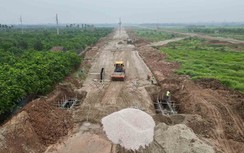 Vành đai 4 đoạn qua huyện Đan Phượng đang thi công đến đâu?