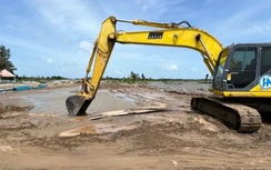 Công suất khai thác cát chưa đáp ứng tiến độ thi công cao tốc Bắc - Nam