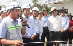 Dự kiến tháng 5/2025 sẽ hợp long cầu Đại Ngãi 2