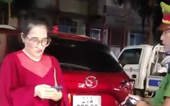 Vi phạm nồng độ cồn mức khủng, nữ tài xế bị phạt 35 triệu đồng