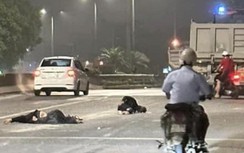 Xe đầu kéo cuốn xe máy vào gầm, 1 người tử vong