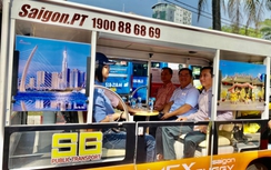 Cận cảnh xe điện MEX Buggy Saigon ngày đầu phục vụ du khách ở TP.HCM