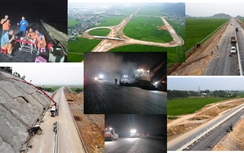 "Ăn trên máy, ngủ trên đường", hoàn thành cao tốc từ Hà Nội đến Vinh dịp 30/4