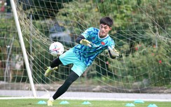 Thủ môn cao gần 2m của HAGL bị loại khỏi danh sách U23 Việt Nam dự giải châu Á