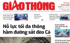 Tin mới nhất, hay nhất trên Báo Giao thông ngày 19/4/2024