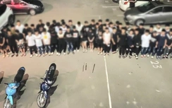 Hà Nội: Bắt khẩn cấp 34 đối tượng mang hung khí, gây rối trên phố