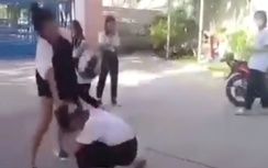 Xác định thủ phạm vụ nữ sinh bị đánh dã man trước cổng trường