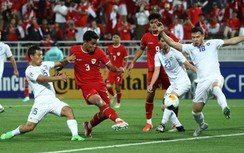 U23 Indonesia thua Uzbekistan trong trận đấu bù giờ hơn nửa hiệp