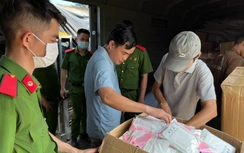 Phát hiện lô hàng lậu tiền tỷ nhập từ nước ngoài về ga Sóng Thần