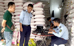 Thu giữ hơn nửa tấn gạo giả mạo thương hiệu Gạo Ông Cua