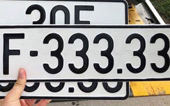 Bất ngờ mức trúng đấu giá của hai biển số VIP 33333 và 66666