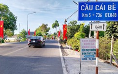 Đồng Tháp: Phân luồng giao thông để sửa chữa cầu Cái Bè