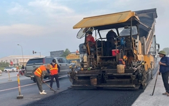 Tăng tốc "thay áo" cho quốc lộ 1 tuyến tránh TP Vinh