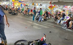 Tạm giữ tên cướp giật dây chuyền, tông hàng loạt người đi xe máy