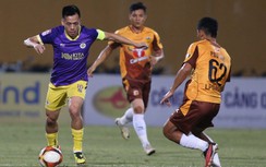 V-League: Tuấn Hải và Văn Quyết đua nhau lập công, Hà Nội đưa HAGL trở lại mặt đất