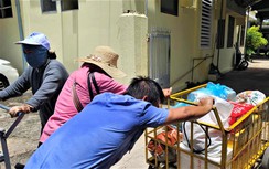 Đường sắt căng mình hỗ trợ khách trung chuyển qua điểm sạt lở hầm Chí Thạnh