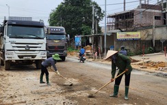 Phú Thọ: Nhà thầu chấn chỉnh sau phản ánh của Báo Giao thông