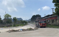 Khắc phục đường dân cư biến dạng vì xe tải trọng lớn sau phản ánh của Báo Giao thông