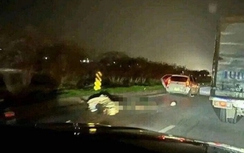 Đi xe máy ngược chiều trên cao tốc Hà Nội - Thái Nguyên, người đàn ông tử vong tại chỗ