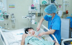 Bé trai 12 tuổi bị xe ba gác chèn qua người được cứu sống ngoạn mục