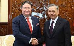 Chủ tịch nước Tô Lâm tiếp Đại sứ Hoa Kỳ Marc Evans Knapper
