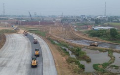 Tiến độ 5 gói thầu phải chọn lại đơn vị thi công tại dự án Bến Lức - Long Thành