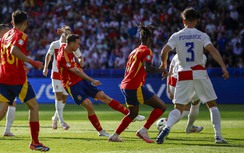 Video bàn thắng Tây Ban Nha vs Croatia: Ba "cú đấm" choáng váng
