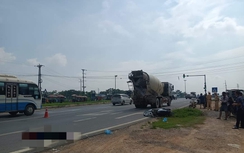 Va chạm với xe bồn, một thai phụ tử vong thương tâm