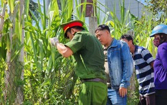 Công an phong tỏa hiện trường vụ án mạng chú giết cả gia đình cháu