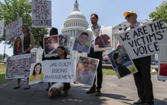 Thân nhân nạn nhân 2 vụ rơi máy bay đòi Bộ Tư pháp Mỹ phạt Boeing 24 tỷ USD
