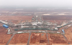 Sân bay Long Thành: Nhà ga vượt tiến độ 10 ngày, đường cất hạ cánh vượt 2 tháng
