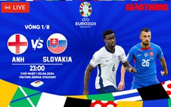 Link xem trực tiếp Anh vs Slovakia (23h ngày 30/6), vòng 1/8 EURO 2024