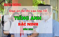 Đáp án đề thi tuyển sinh lớp 10 môn Tiếng Anh Bắc Ninh năm 2024