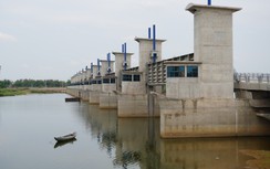 Cận cảnh đập dâng 1.500 tỷ chưa biết ngày hoàn thành