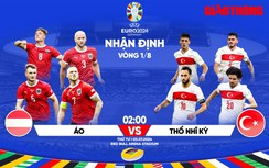 Nhận định, dự đoán kết quả Áo vs Thổ Nhĩ Kỳ (2h ngày 3/7), vòng 1/8 EURO 2024