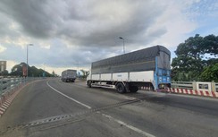 Phân luồng giao thông phục vụ thi công sửa chữa cầu Trà Khúc 2 từ 15/7