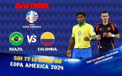 Soi tỷ lệ Brazil vs Colombia (8h ngày 3/7), bảng D Copa America 2024