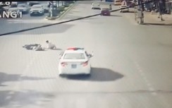 Xác minh người đi xe máy điện vượt chốt vào đường ưu tiên ở Hà Tĩnh