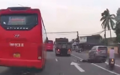 Người đàn ông tử vong tại chỗ sau va chạm mạnh với xe ben