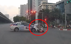 Cái kết không may cho người phụ nữ vượt đèn đỏ