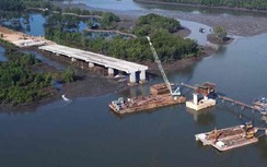 Hợp long cầu dài hơn 3,3km trên cao tốc Bến Lức - Long Thành