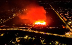 Điều tra vụ cháy gần 14.000m2 tại Công ty ShingMark Vina Đồng Nai