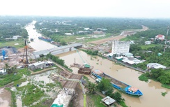 Những cây cầu vượt sông, băng đồng trên cao tốc Cần Thơ - Cà Mau
