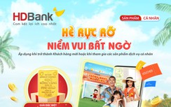 Khách hàng rộn ràng “may túi ba gang” đến HDBank nhận vàng SJC