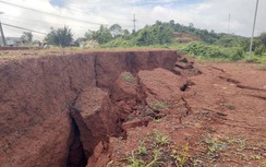 Lún nứt dọc đường Hồ Chí Minh qua Đắk Nông được xử lý thế nào?