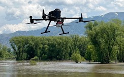 Sẵn sàng kết nối, dùng flycam/drone thu dữ liệu nơi thiên tai để Chính phủ điều hành từ xa