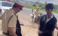 CSGT Đồng Nai đón lõng bắt thanh niên trộm xe máy trên đường tẩu thoát