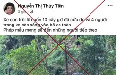 Thực hư thông tin "cứu thêm được 4 nạn nhân trong ô tô sau vụ sập cầu Phong Châu"