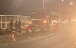 Ô tô tải va chạm xe máy ở Huế, người phụ nữ tử vong