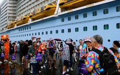 Cảng Chân Mây đón chuyến tàu du lịch đầu tiên năm 2025